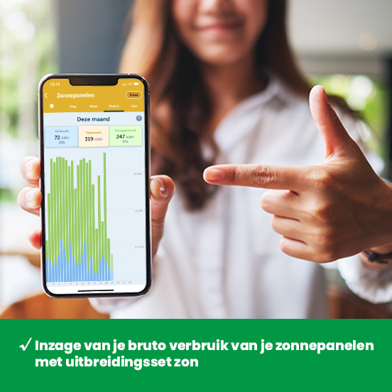 Uitbreidingsset Zon - 1-fase - Eastron kWh meter SDM230 SDM630 Modbus MID - Zonnepanelen uitlezen