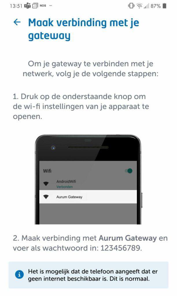 Induceren Nieuwe aankomst geloof Hoe verbind ik de gateway met mijn Wi-Fi op mijn Android toestel? -  EnergyFlip