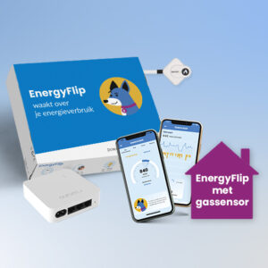 Energyflip – Digitale of analoge gasmeter uitlezen – P1 meter slimme meter uitlezen – Energieverbruiksmanager met sensor